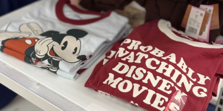 Disney Fans, Hurry! These Popular Graphic Tees, Sweatshirts & Shorts Are Selling Fast