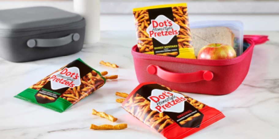 Dot’s Pretzels 18-Count Variety Pack Only $7.48 Shipped on Amazon (42¢ Per Bag!)