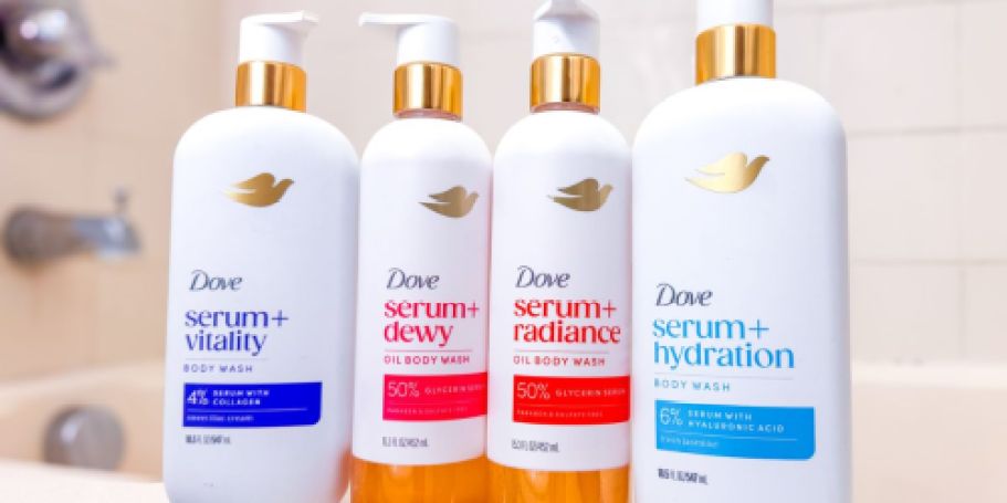 Get $2 Walmart Cash on Dove Serum+ Body Washes | Get the Spa Experience at Home for Less!
