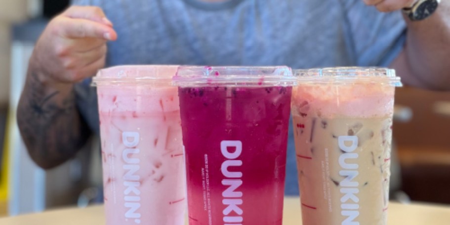 NEW Dunkin’ King Kylie Pink Summer Menu, Suncloud Lemonades, & More!