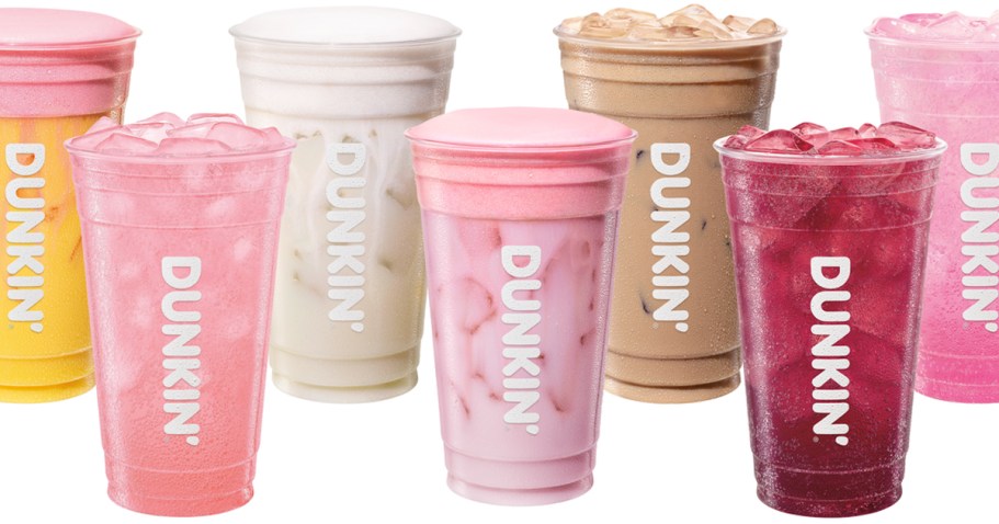 8 New Dunkin’ x Parke Drinks Available for Rewards Members on July 17th