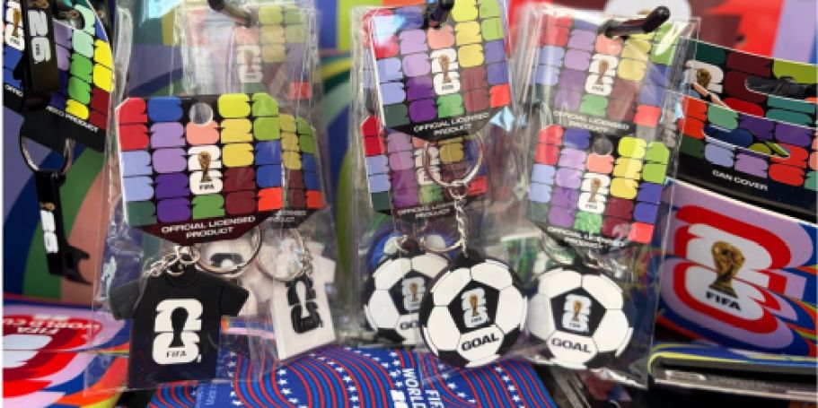 WOW! 90% Off FIFA Gear at CVS | Keychains, Coozies, & More from 69¢