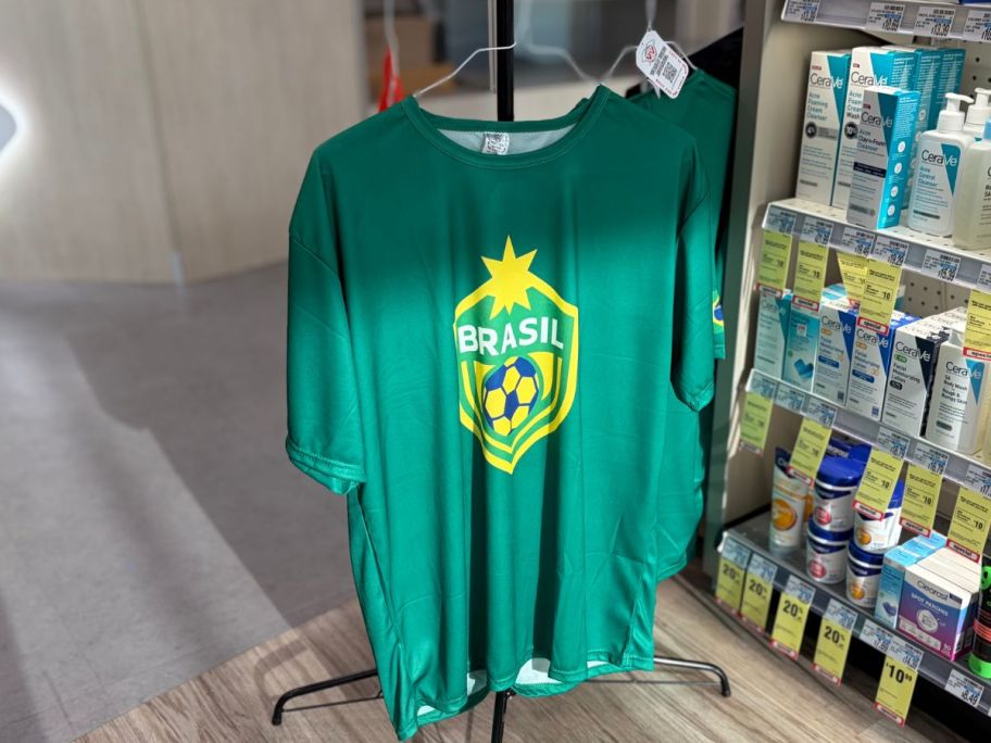 FIFA T-Shirt hanging in store