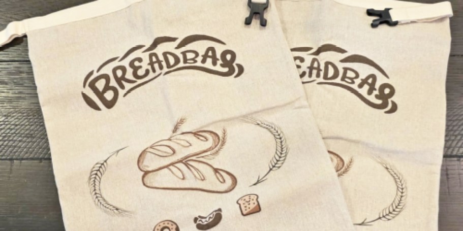 Reusable Beeswax Bread Bags 2-Pack Only $7 on Amazon (Just $3.50 Each!)