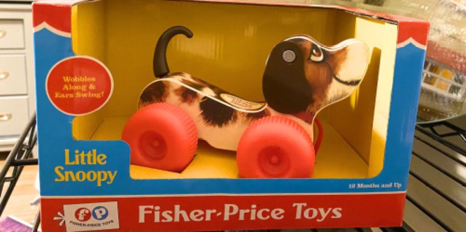 Up to 50% Off Fisher Price Toys on Amazon | Pull-Along Dog Just $9.99 (Reg. $20)