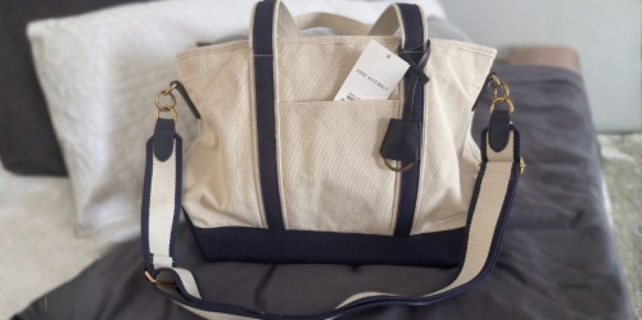 This $30 Free Assembly Tote from Walmart Is Perfect for Travel (Includes A Luggage Tag!)