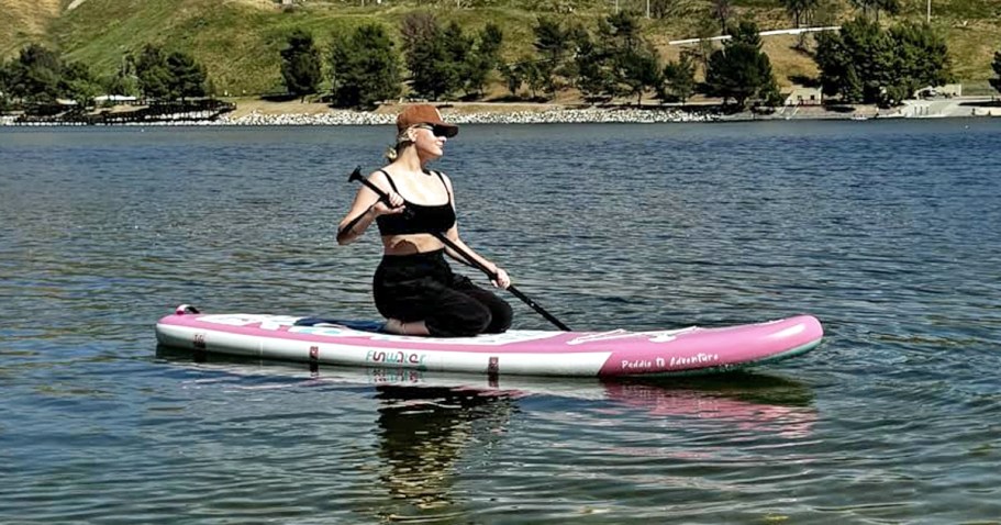 Inflatable Paddle Board w/ Accessories from $83.99 Shipped on Amazon (Reg. $230)