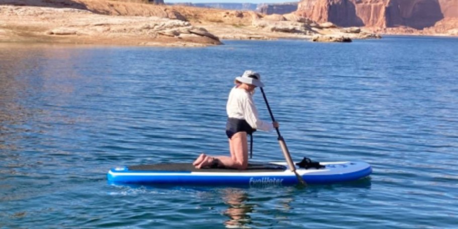 Inflatable Paddle Board w/ Accessories from $83.99 Shipped on Amazon (Reg. $160)