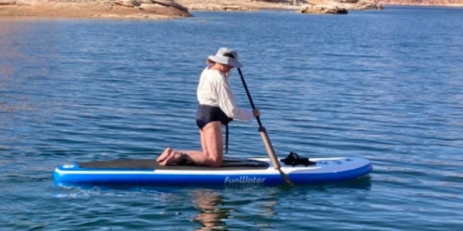 Inflatable Paddle Board w/ Accessories from $83.99 Shipped on Amazon