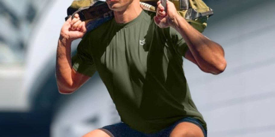 Men’s Athletic Tee Only $9.85 on Amazon (Regularly $20)