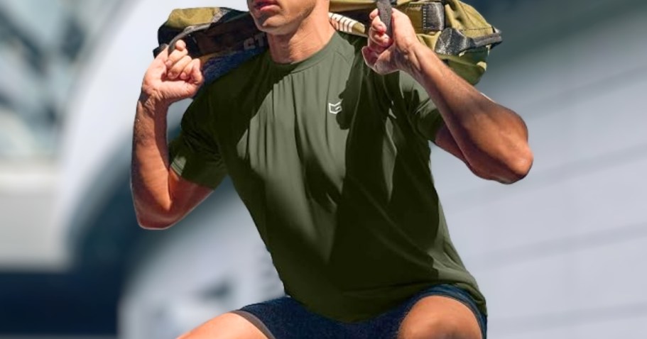 Men’s Athletic Tee Only $9.85 on Amazon (Regularly $20)