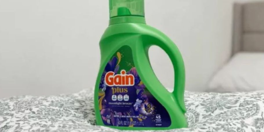 Gain Laundry Detergent Only $4.99 on Target.com (+ Stock Up Deal)