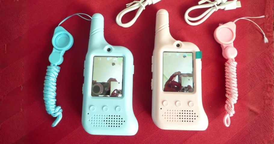 Kids’ Video Walkie Talkies Just $9.99 on Amazon (Reg. $28)