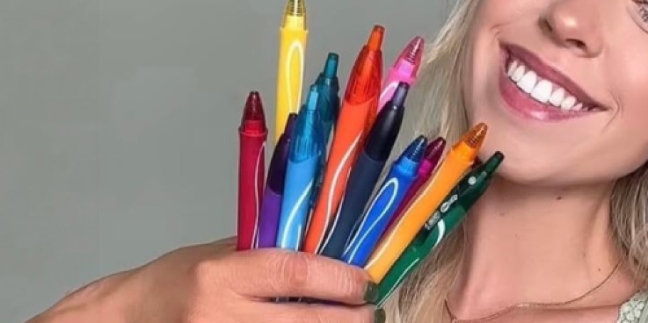 BIC Gelocity Pens 16-Pack Just $9.50 Shipped on Amazon (Reg. $17)
