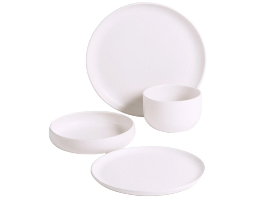 Gharyan Stoneware Le Gourmand Dinnerware 16 Pieces Set