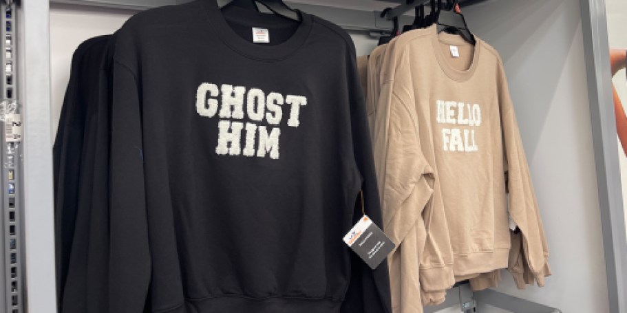 Comfy Halloween Lounge Tops on Walmart.com Only $16.98