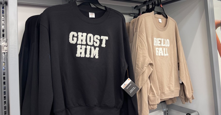 Comfy Halloween Lounge Tops on Walmart.com Only $16.98
