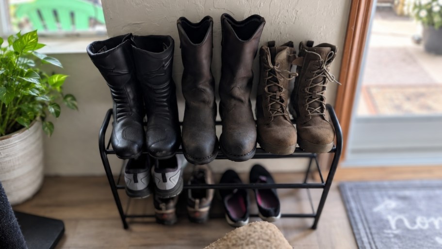 Expandable 3-Tier Shoe Rack Just $11.86 on Amazon (Reg. $22)