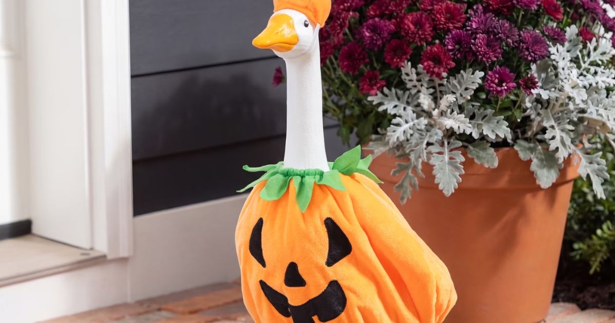 The Popular Walmart Porch Goose is Back in Stock (But Will Sell Out!)