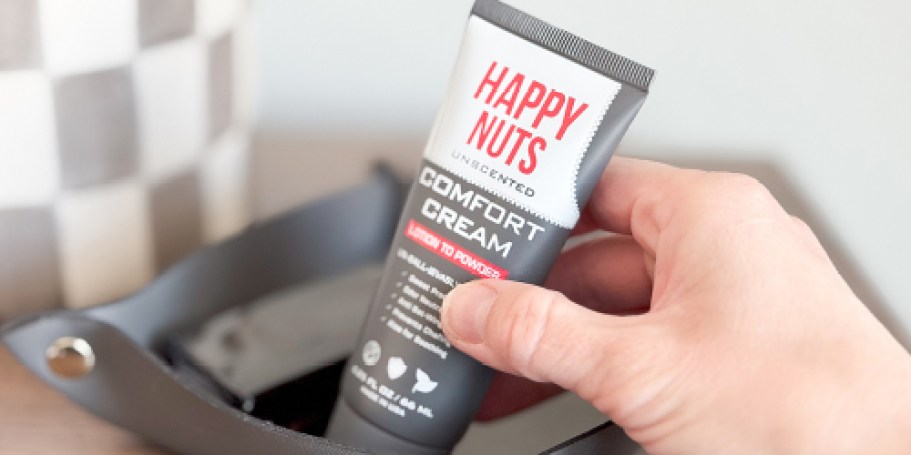 Happy Nuts Comfort Cream Just $9.73 Shipped on Amazon (Reg. $20)