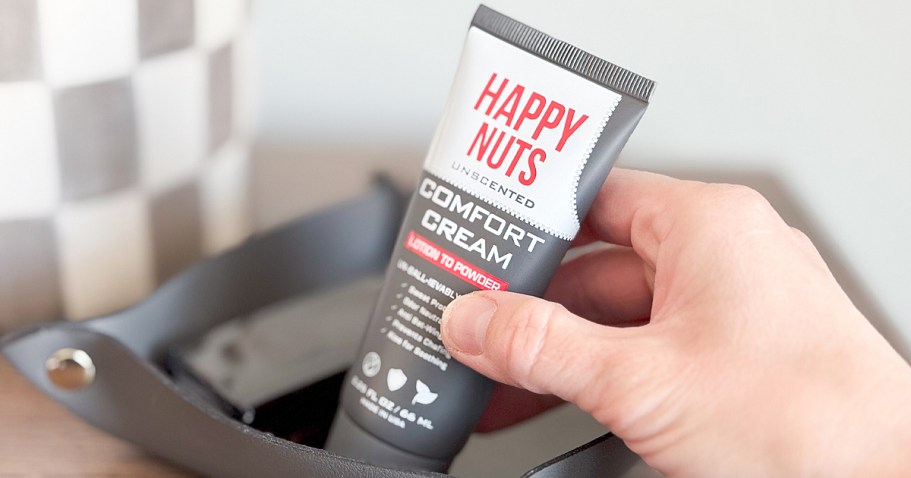 Happy Nuts Comfort Cream Just $9.73 Shipped on Amazon (Reg. $20)