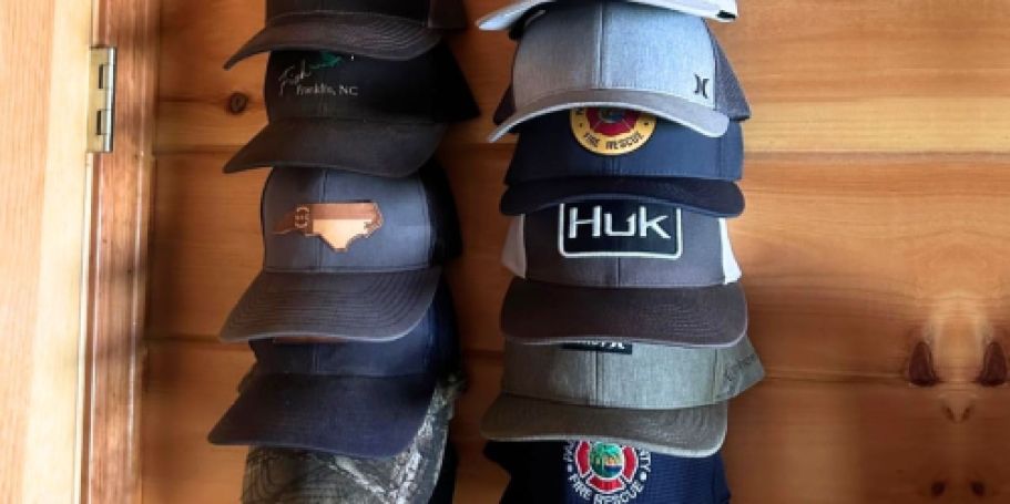 Hat Organizer 2-Pack Just $4.99 on Amazon (Reg. $17) – Holds Up to 20 Caps