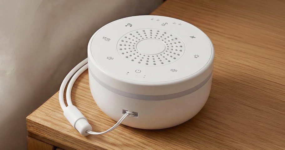 Mini White Noise Machine Only $9.99 on Amazon (Regularly $20)
