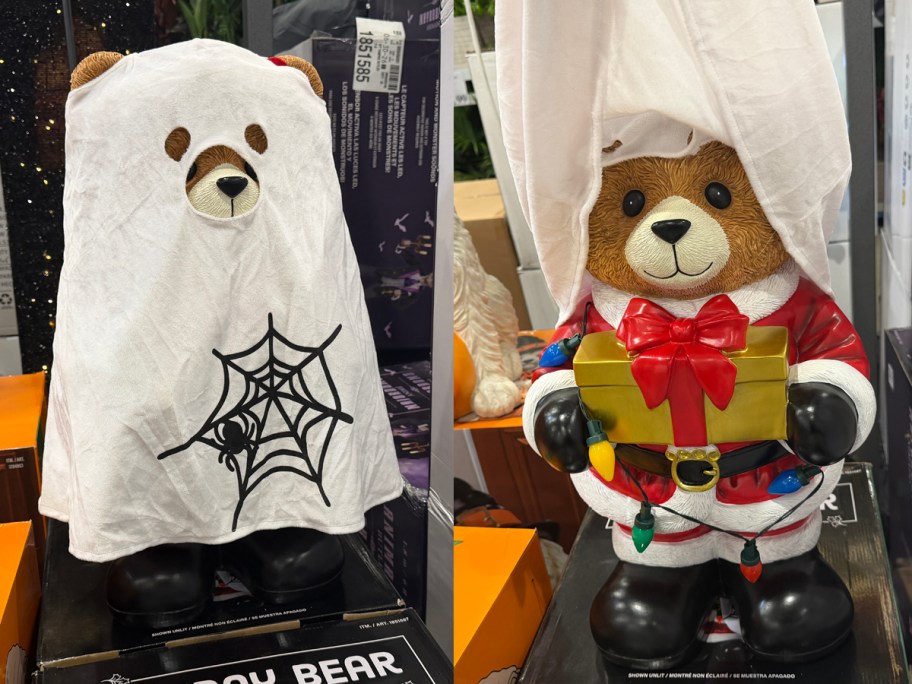 Holiday Bear with LED Lights
