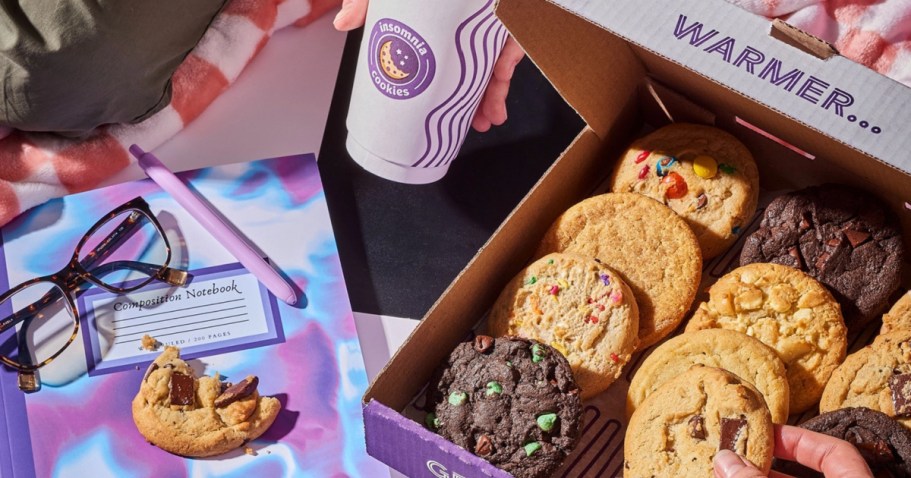 FREE Insomnia Cookies 6-Pack for College Freshmen – Drops Tonight (Only 30K Available!)