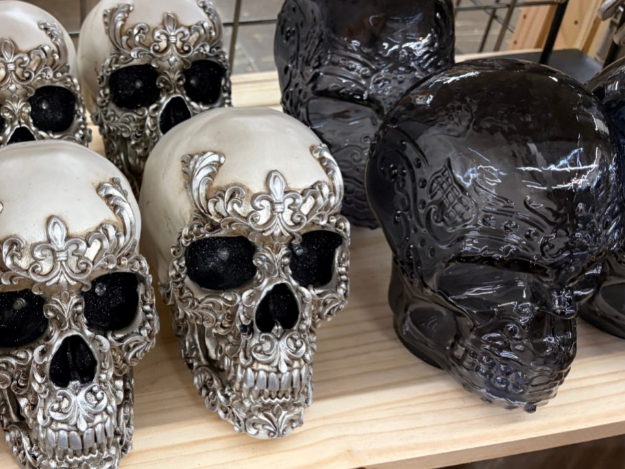 world market halloween skulls