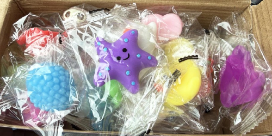 Mochi Squishy Toys 25-Pack Just $7.99 Shipped for Amazon Prime Members (Perfect Party Favors)