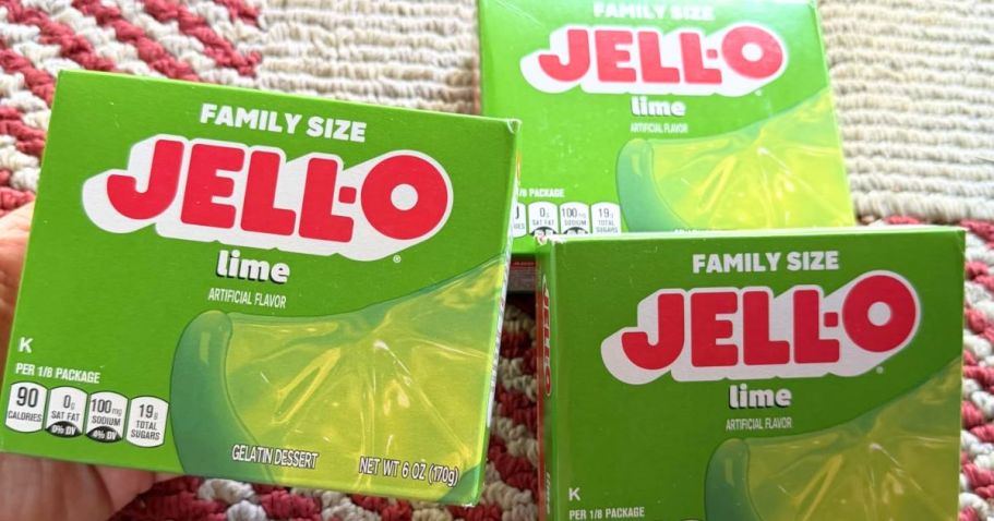 Jell-O Family Size Gelatin & Pudding Mixes Just $1 Shipped on Amazon