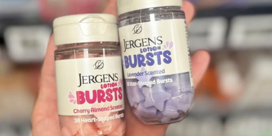 Jergens Lotion Bursts Only $4.53 Shipped on Amazon (Reg. $8)