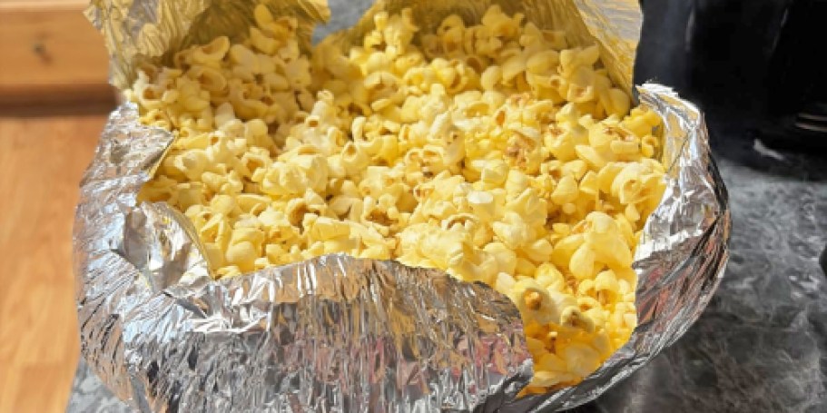 Jiffy Pop Stovetop Popcorn Only $1.60 Shipped on Amazon (Fun for Sleepovers & Camping)