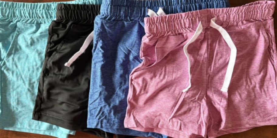Kids Athletic Shorts 5-Packs from $9.99 on Amazon ($2 Per Pair)