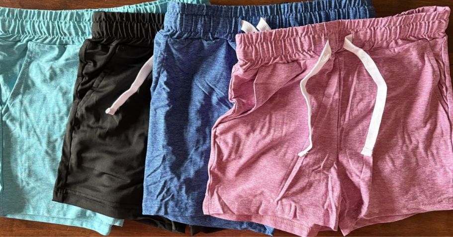 Kids Athletic Shorts 5-Packs from $9.99 on Amazon ($2 Per Pair)