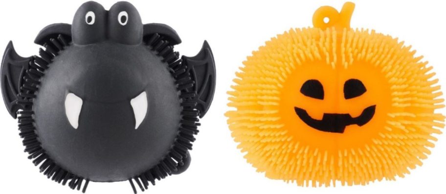 Stock images of two Joyawrd Light Up Halloween Puffer Toys