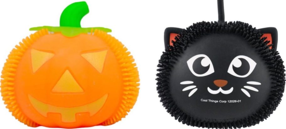 Stock images of two Joyward Halloween Light Up Squish Toys