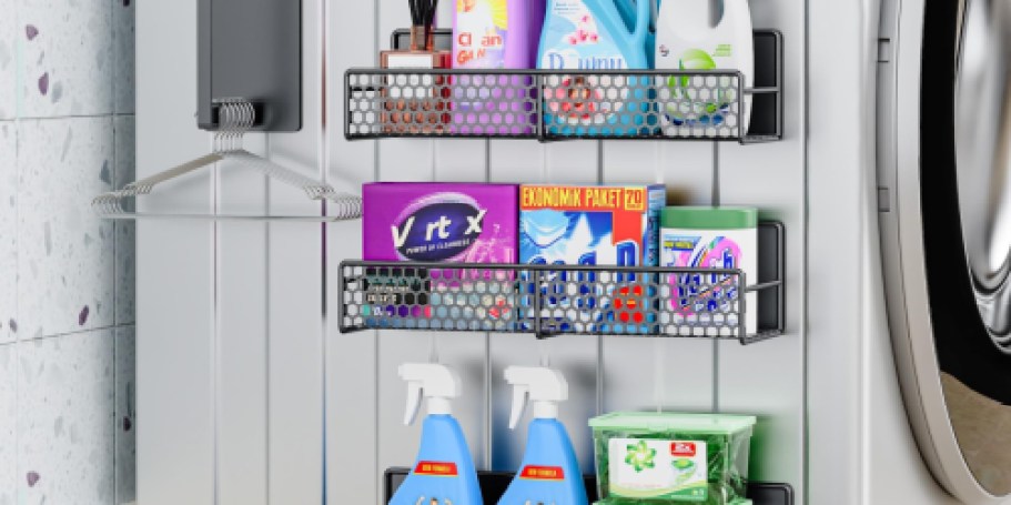 5-Piece Multifunctional Magnetic Shelves Only $14.99 on Amazon