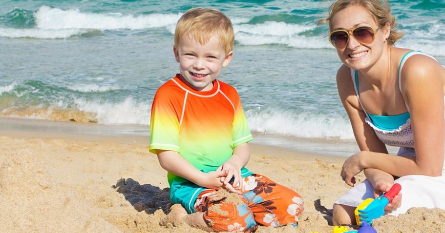 Kids Rash Guards Just $3.49 on Amazon | Sun Protection Made Easy