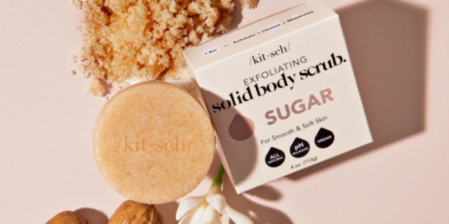 Kitsch Sugar Body Scrub Bar Only $7 Shipped on Amazon