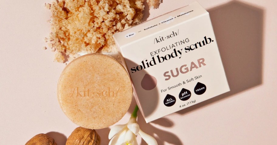 Kitsch Sugar Body Scrub Bar Only $7 Shipped on Amazon