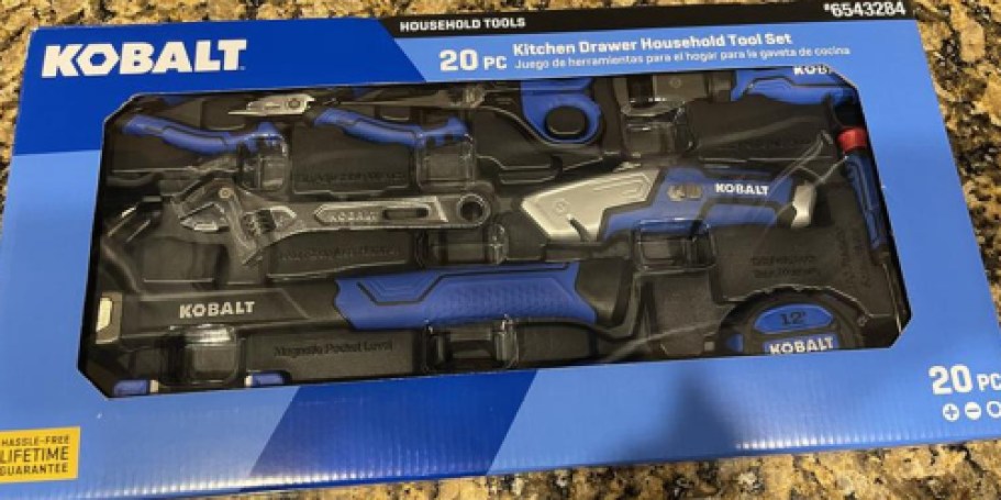 Kobalt 20-Piece Tool Set AND Case Only $24.98 Shipped on Lowes.com