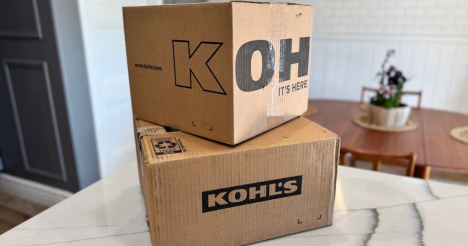 Kohl's Shipping Boxes