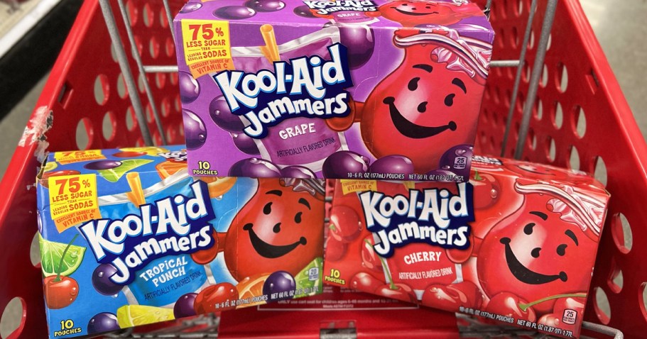 Kool-Aid Jammers 30-Count Variety Pack Just $5.79 Shipped on Amazon