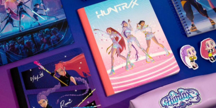 K-Pop Demon Hunters School Supplies from $1.97 on Walmart.com