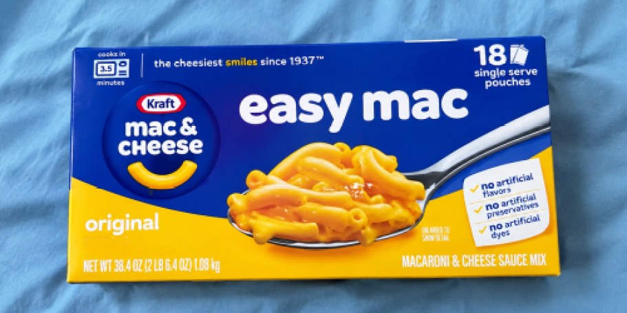 Kraft Easy Mac 18-Pack Only $4.54 Shipped on Amazon