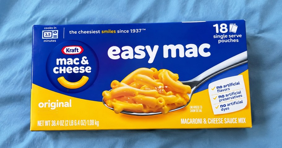 Kraft Easy Mac 18-Pack Only $4.54 Shipped on Amazon