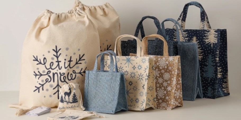 Reusable Gift Bags & Tags 36-Piece Set from $29.98 Shipped (Over $135 Value)