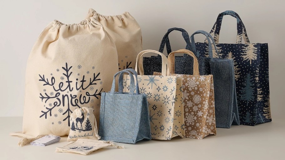 Reusable Gift Bags & Tags 36-Piece Set from $29.98 Shipped (Over $135 Value)